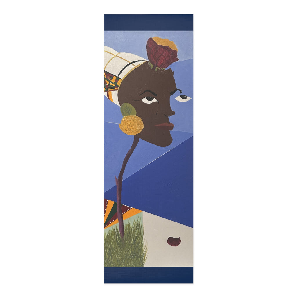"Where The Flower Grows" Foam Yoga Mat
