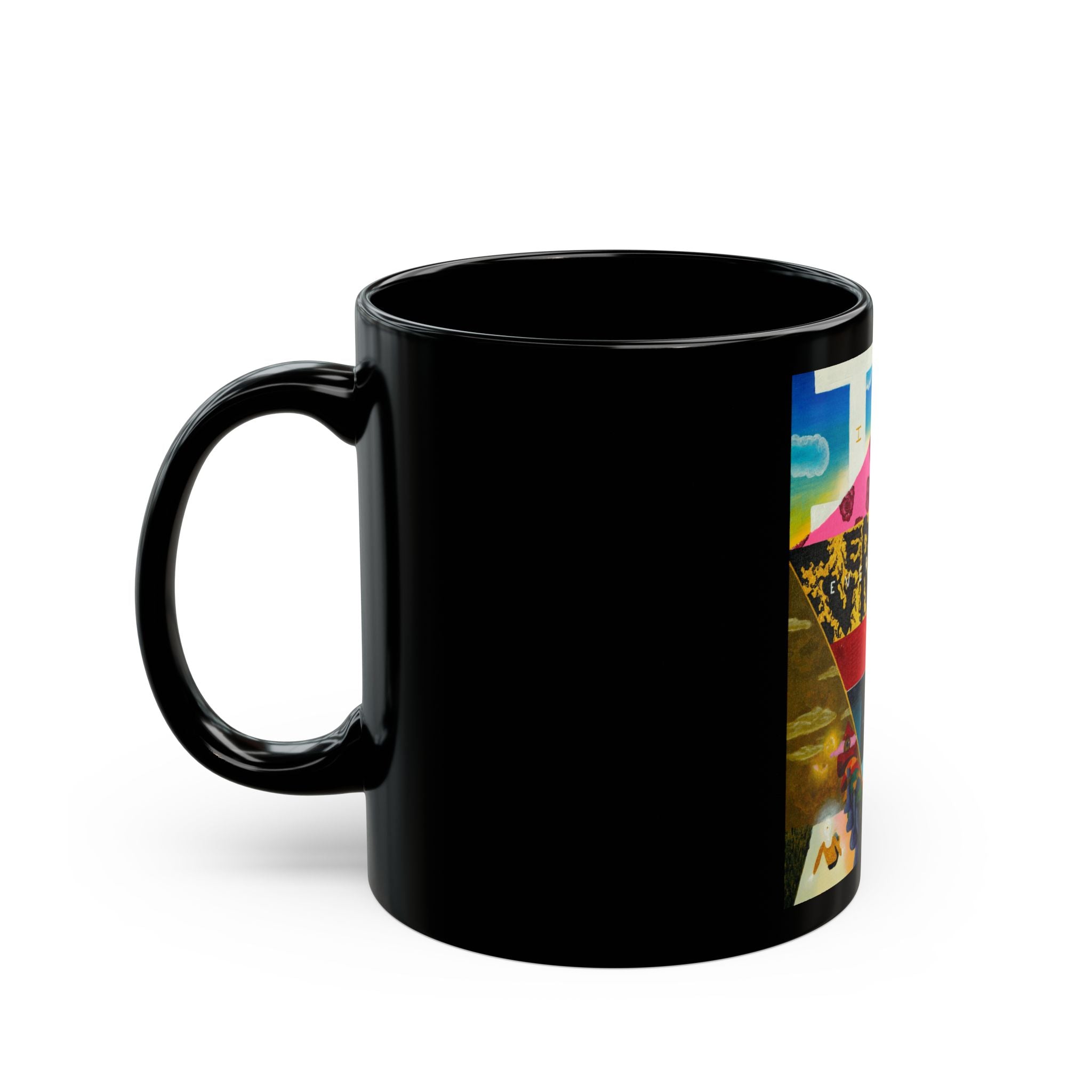 Black Mug - I Am Everything Love