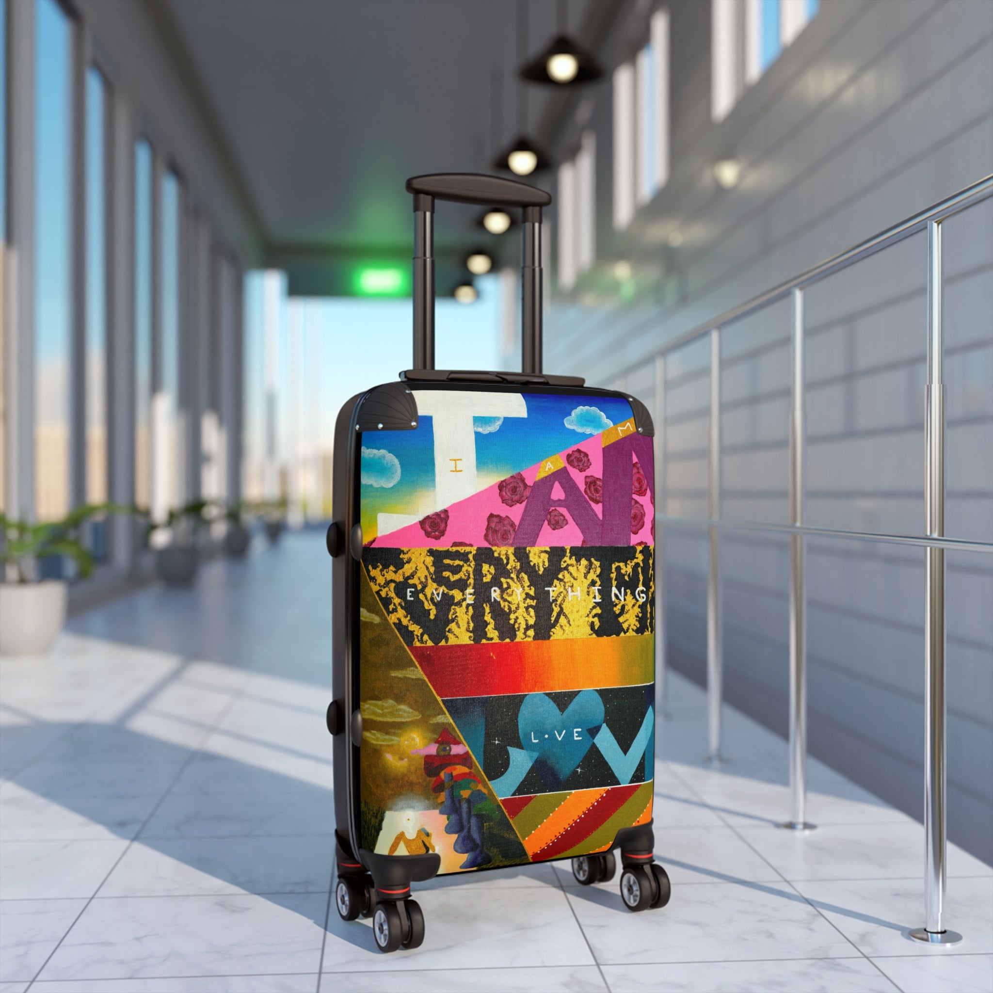 "I Am Everything Love" Suitcase