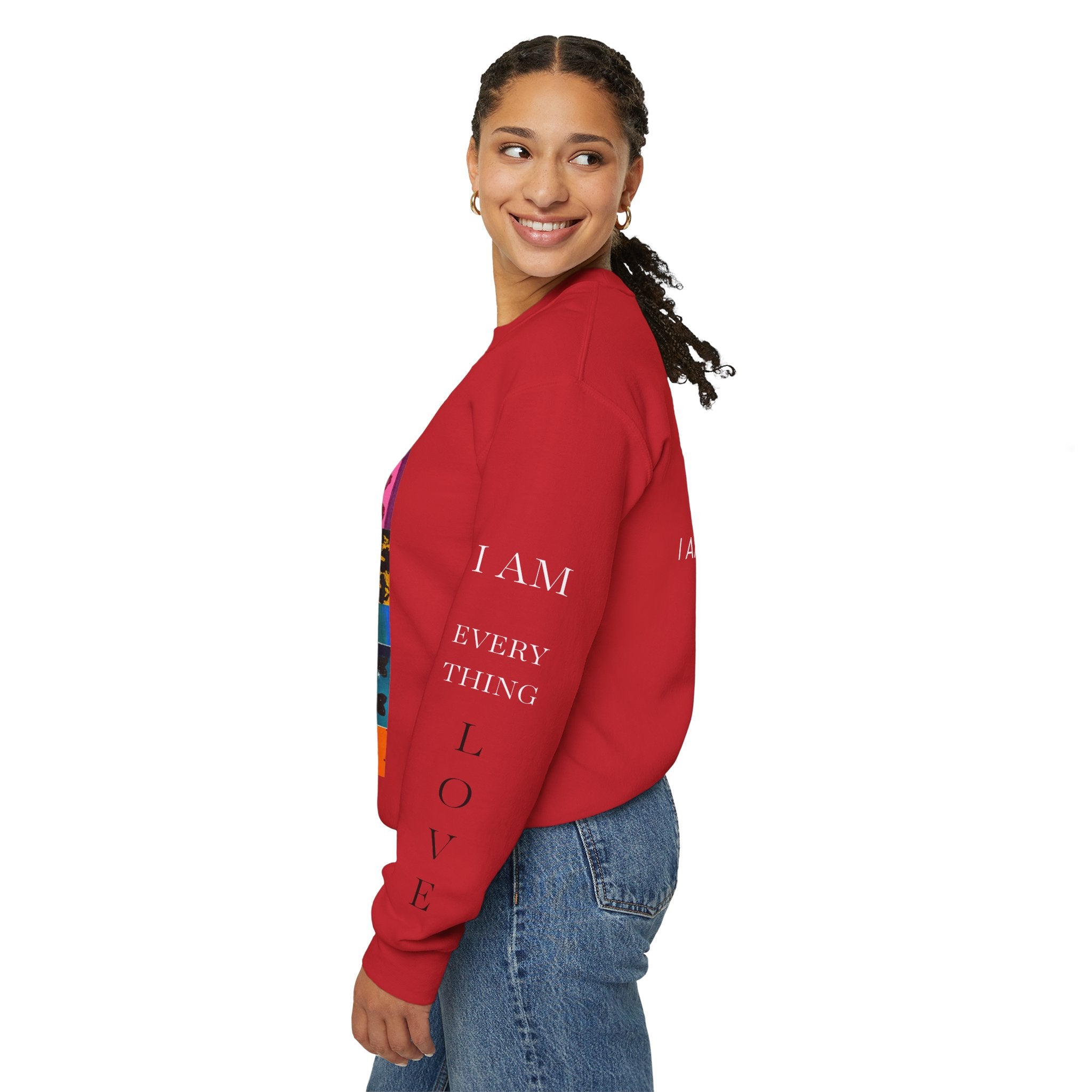 "I Am Everything Love" Crewneck Sweatshirt