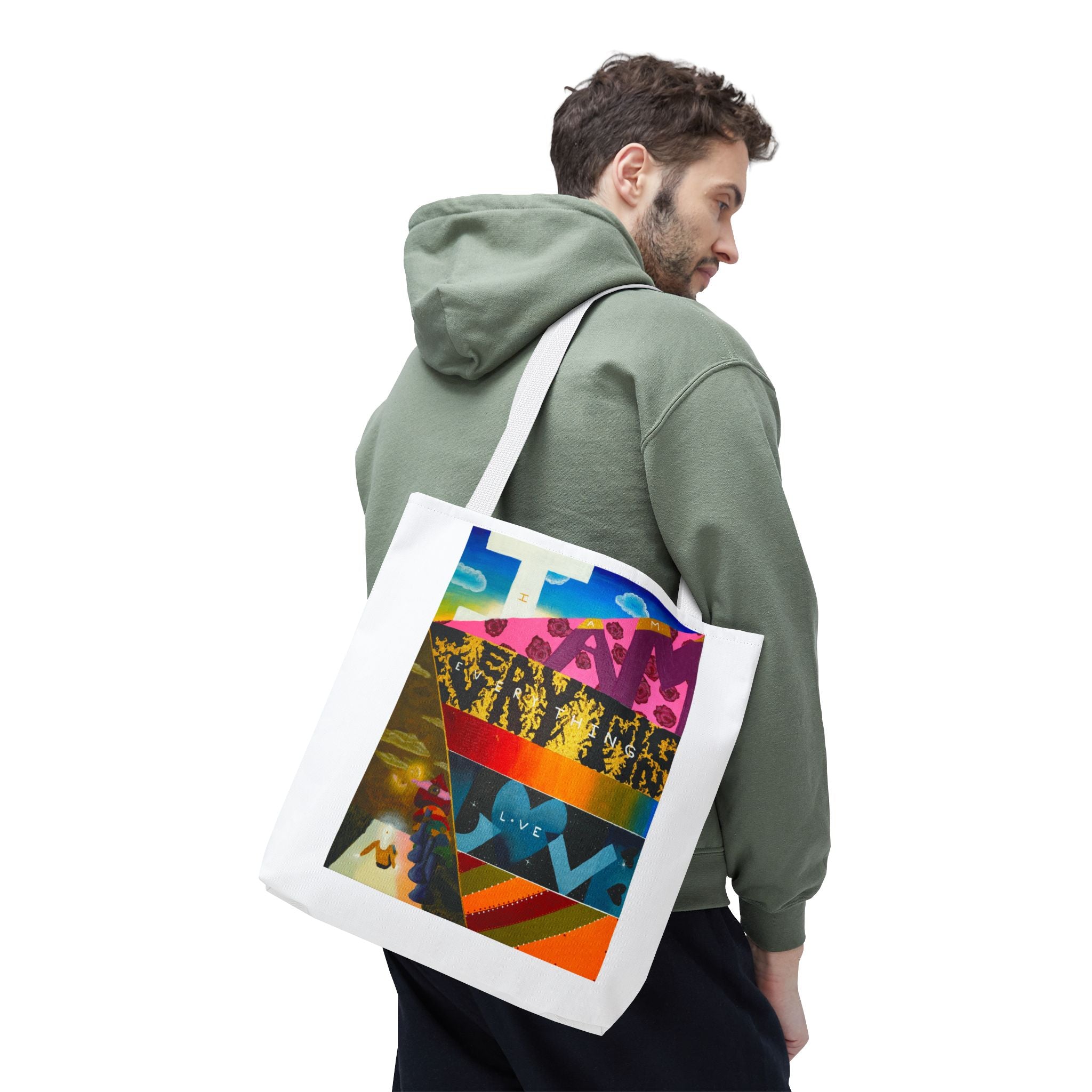 "I Am Everything Love" Tote Bag