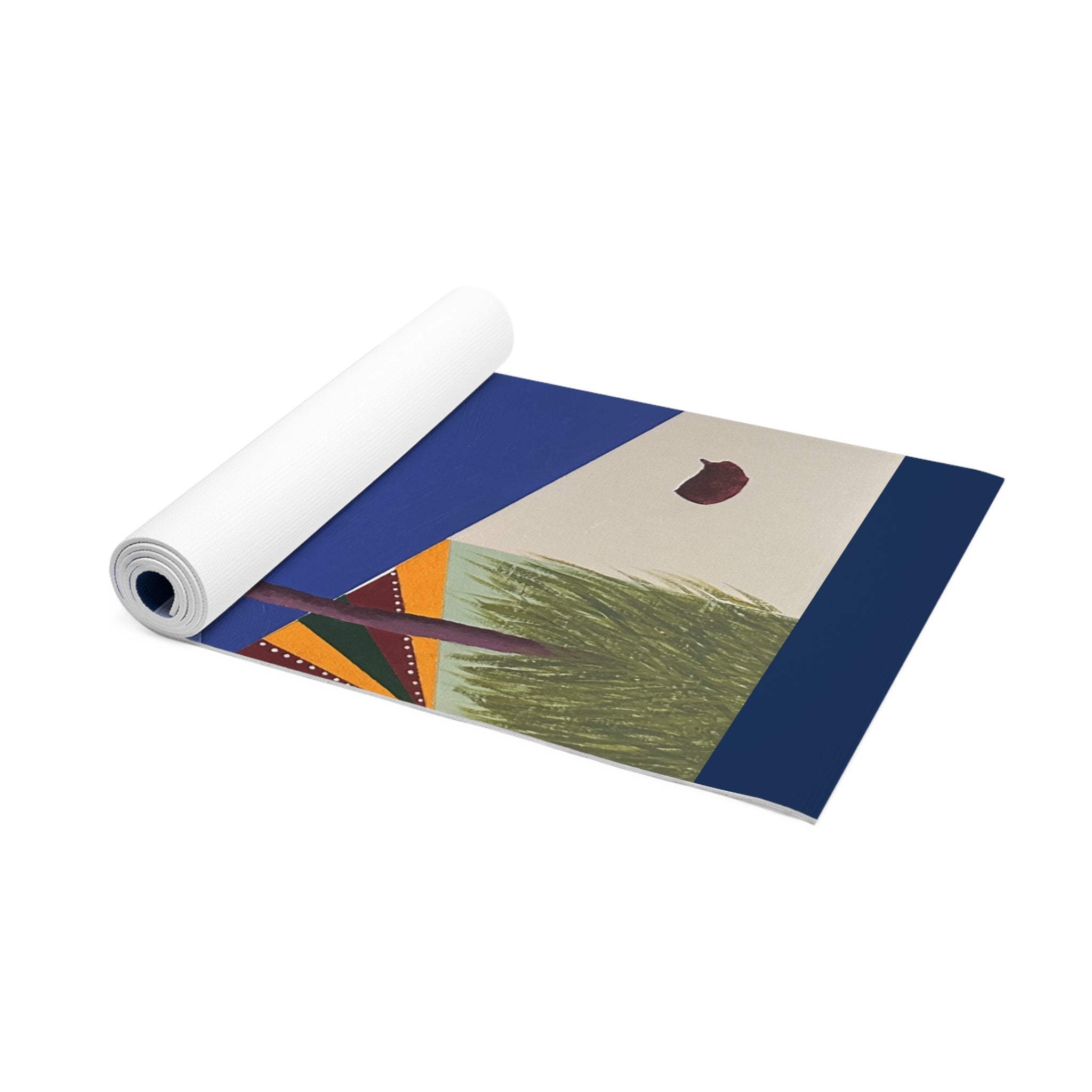 "Where The Flower Grows" Foam Yoga Mat