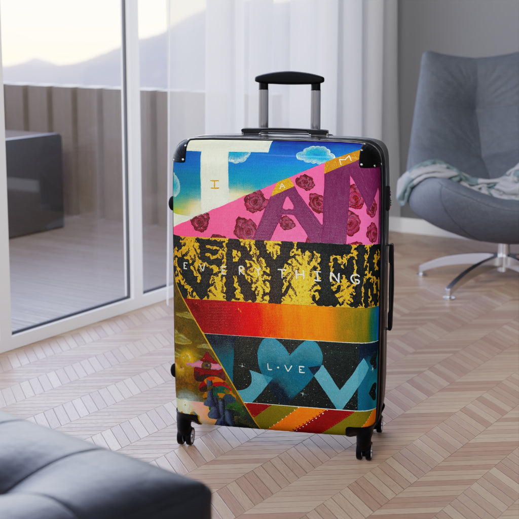 "I Am Everything Love" Suitcase