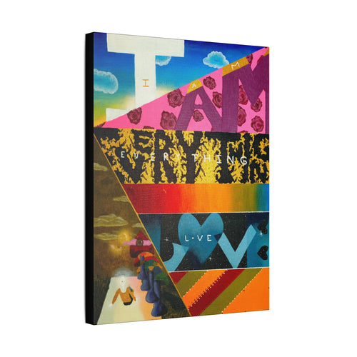 "I Am Everything Love" Canvas Print