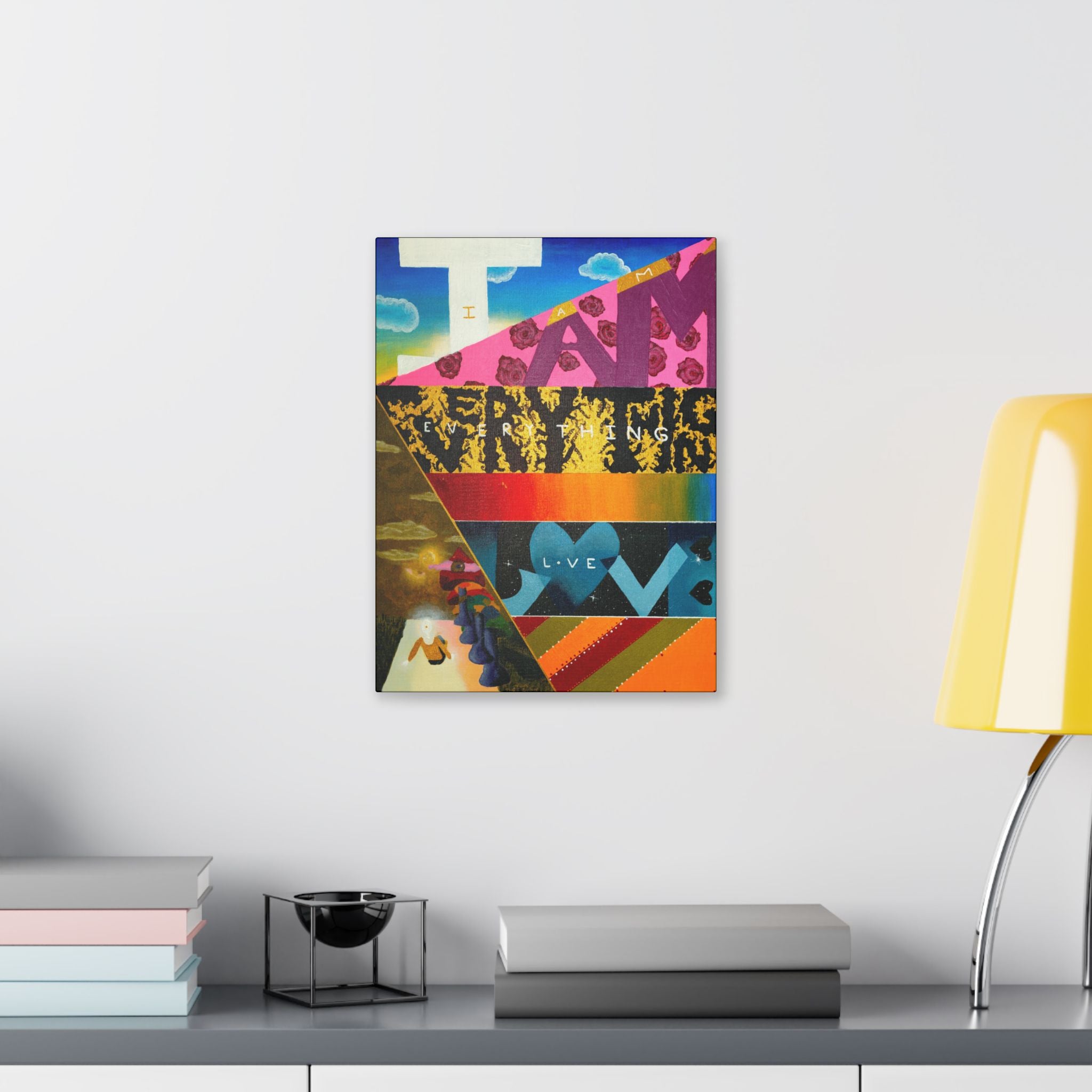 "I Am Everything Love" Canvas Print