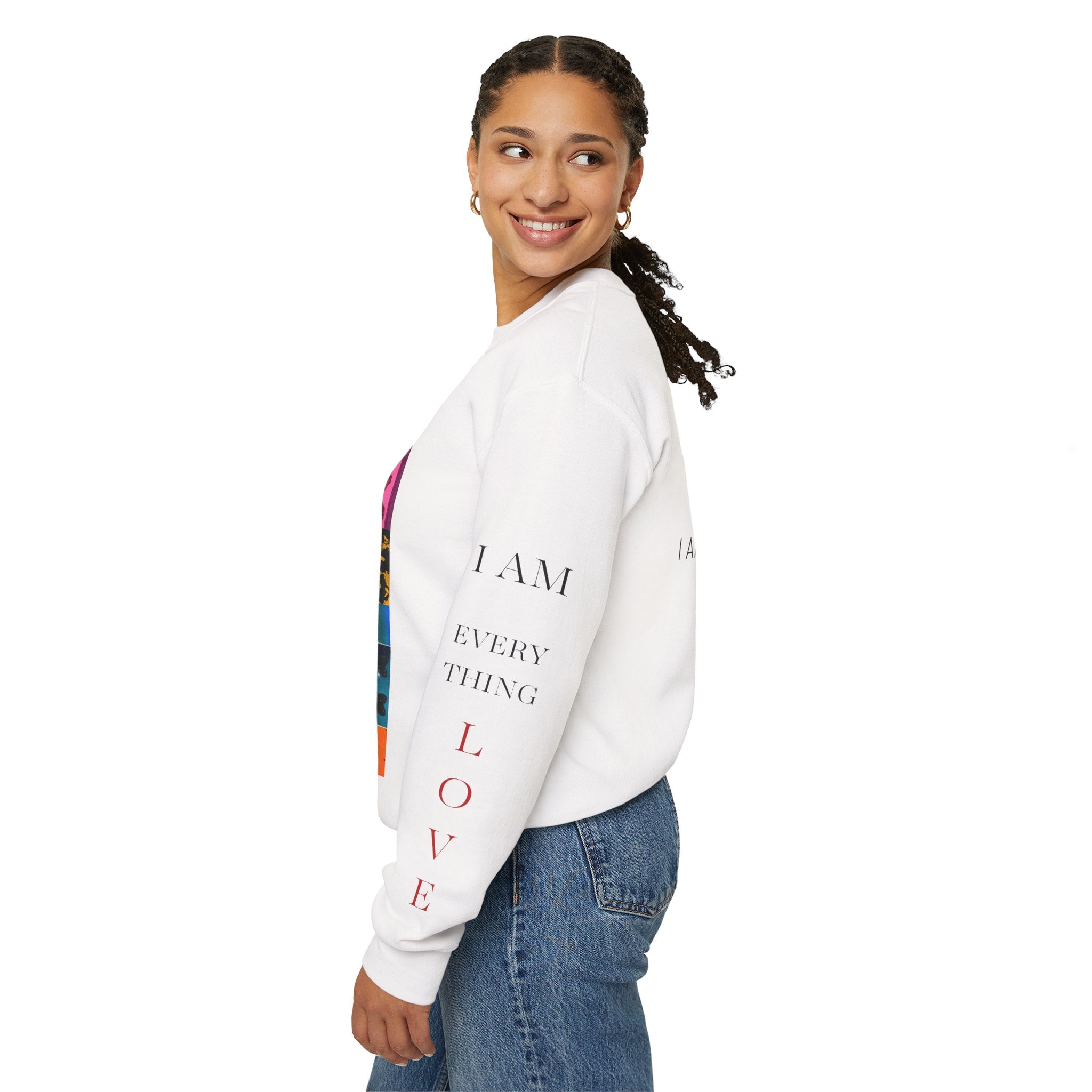 "I Am Everything Love" Crewneck Sweatshirt