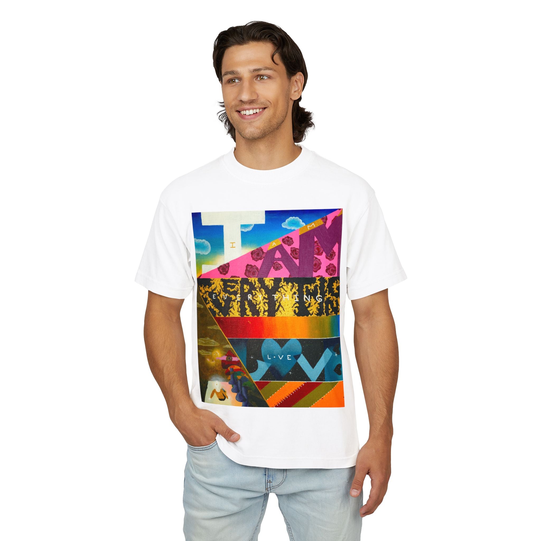 Unisex Urban Heavy Tee - I Am Everything Love