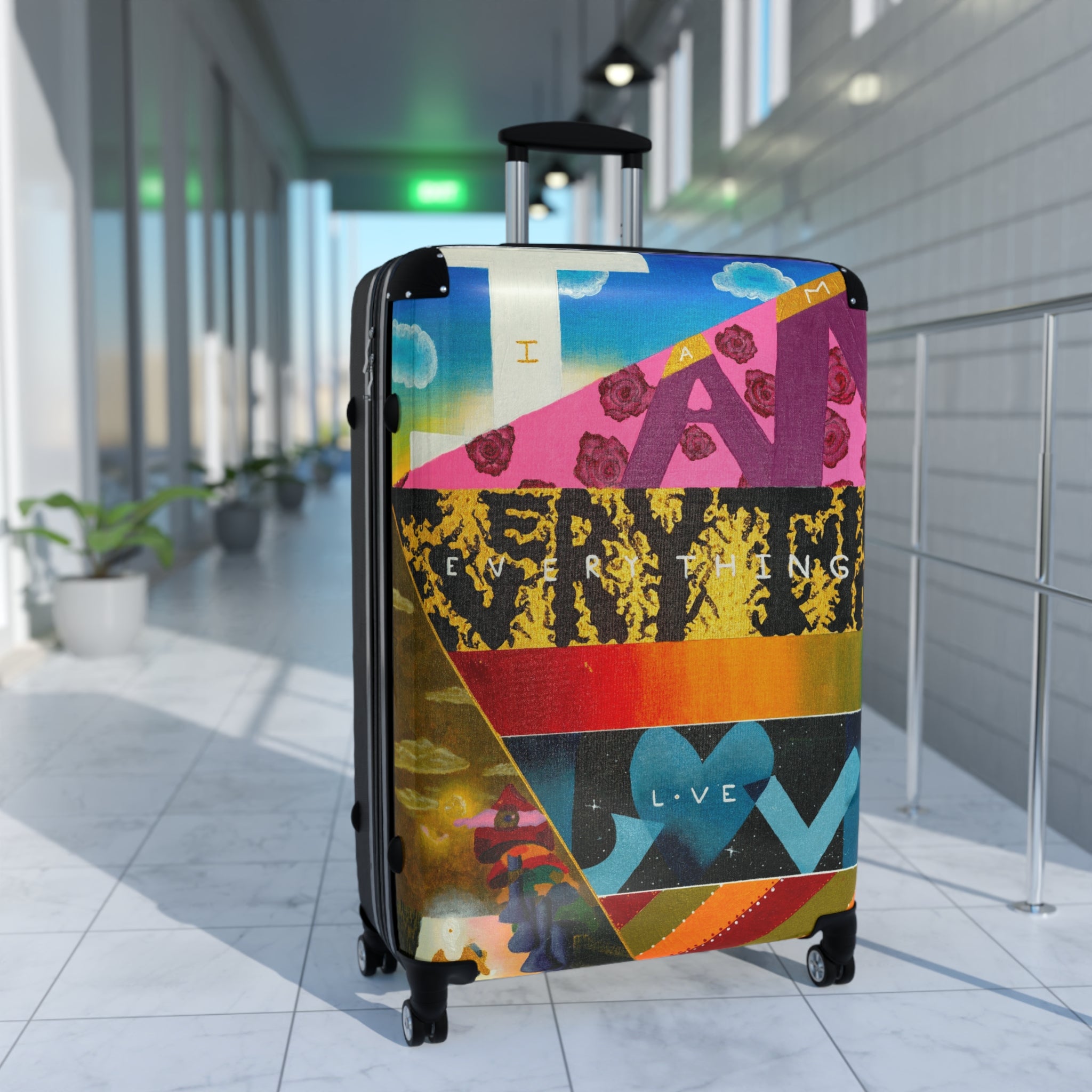 "I Am Everything Love" Suitcase