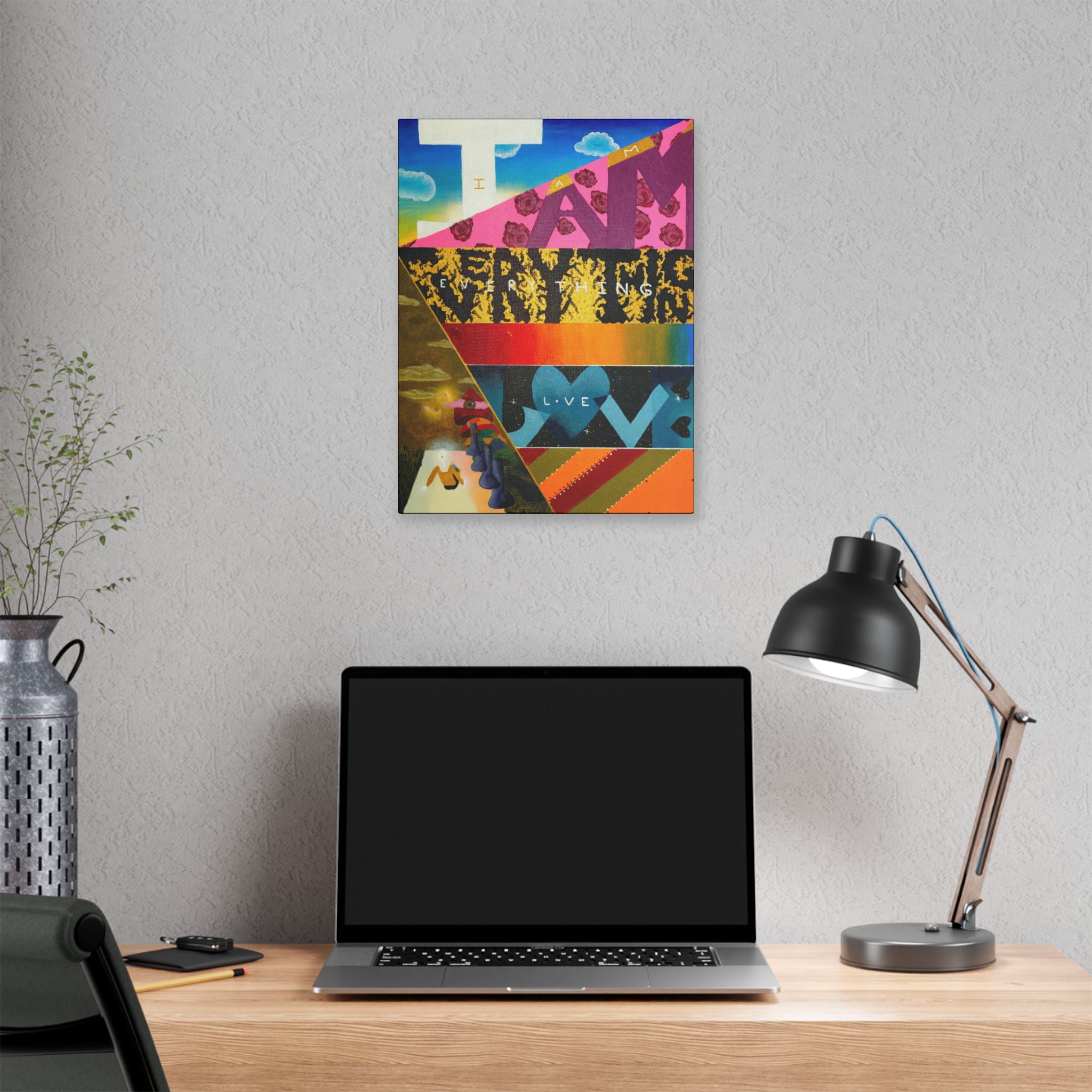"I Am Everything Love" Canvas Print